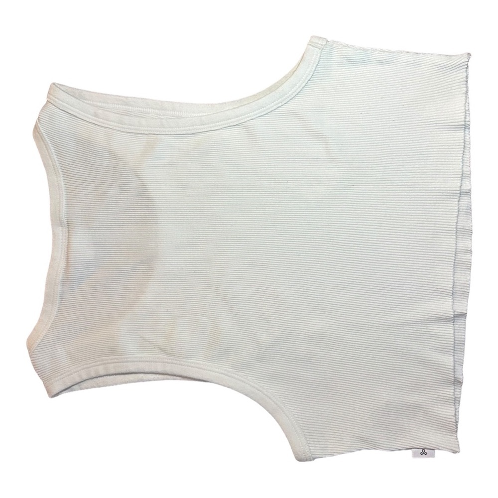 SOLD -TNA Cropped Ribbed Racer Tank Top - Picture 3 of 3